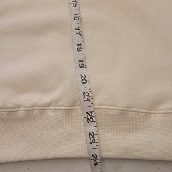 DISNEY Hoodie Sweatshirt Christopher Robin Pooh And Friends Cream Women's Sz Med - Picture 11 of 12